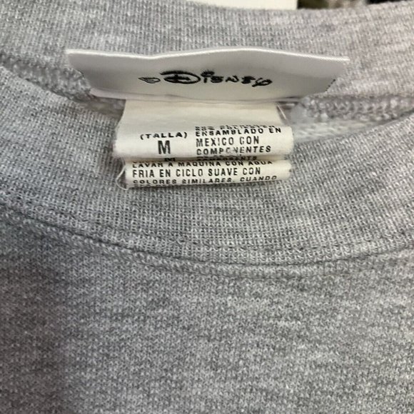 Vintage Disney World Mens Unisex Grey Sweater Jumper Epcot Mission Space Medium - Picture 6 of 7